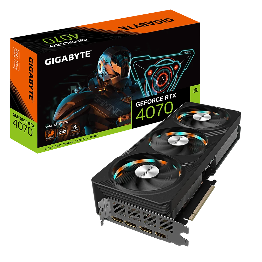 Gigabyte GeForce RTX 4070 GAMING OC 12G